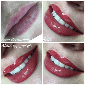 Semi Permanent Makeup Lips by Alisa Welicko in London